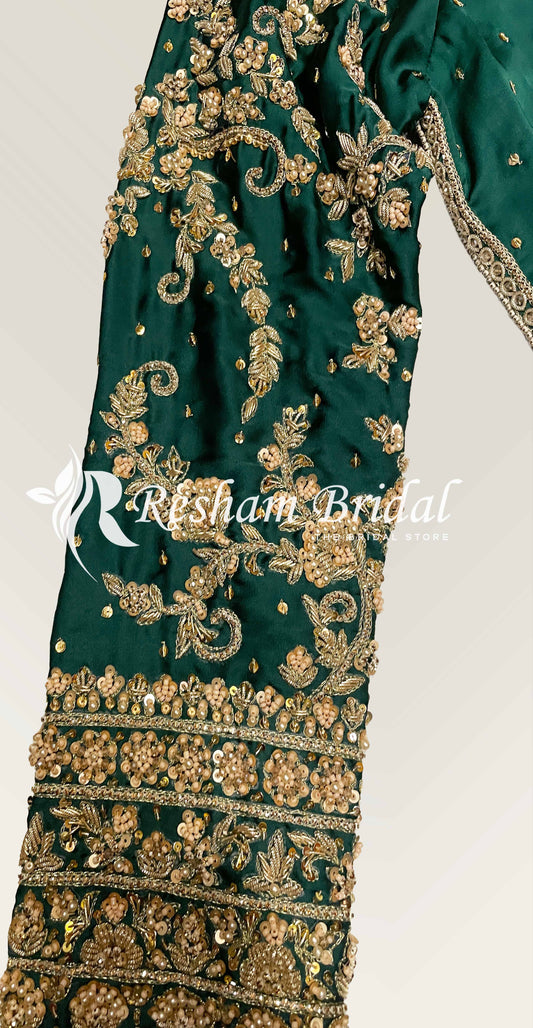 Ghazal | 3 Piece | Stitched | Green