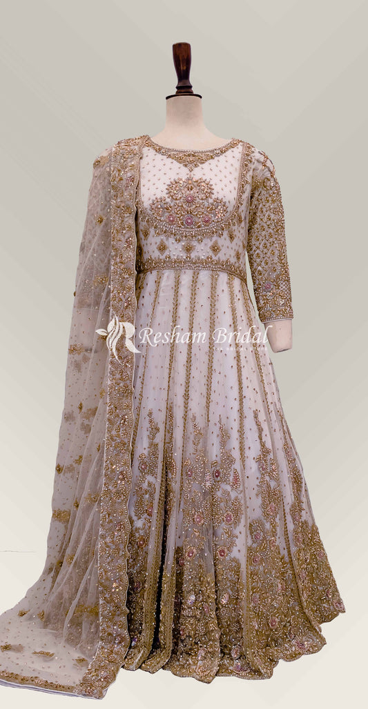 Zenia | Nikkah | Maxi | White & Gold
