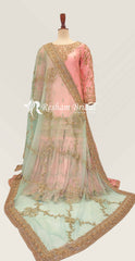 Tabassum | Gharara | Peach