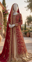 Makeen | Maxi | Stitched | Red & Faun