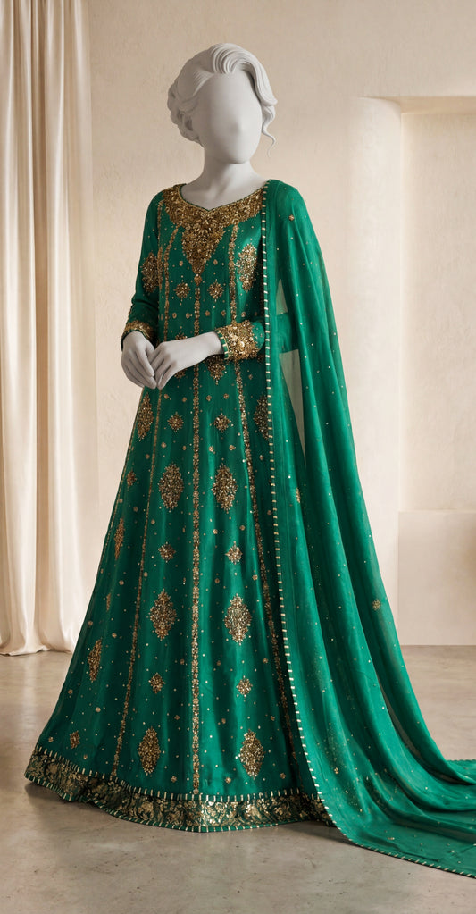 Nagma | Maxi | Marine Green