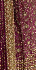 Ushna | Farshi Lehenga | Red