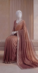 Resa | Saree | Brown