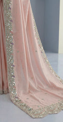 Ferya | Saree | Blush Pink