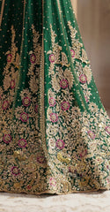 Zenia | Lehenga | Green