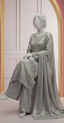Mifra | 3 Piece | Stitched | Ash Mint