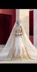Tehmira | Maxi | Gold & White