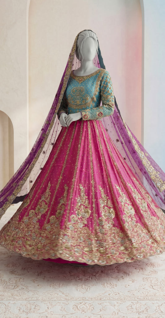 Zenia | Lehenga | Multi