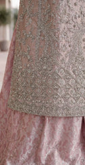 Zaitoon | 3 Piece | Stitched | Soft Pink