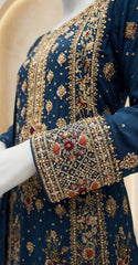 Bahaar | 3 Piece | Stitched | Teal