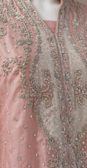Zebaish | 3 Piece | Stitched | Blush Pink