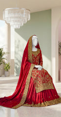 Gulaab | Farshi Lehenga | Red