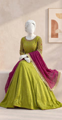 Fasana| Lehenga | Green