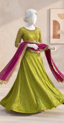 Fasana| Lehenga | Green