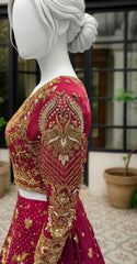 Fardeen | Lehenga | Red