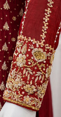 Zarash | 3 Piece | Stitched | Red