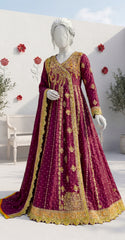 Tarannum | Maxi | Maroon