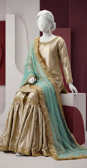 Rakul | Gharara | Golden