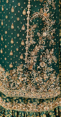 Banafshaan | 3 Piece | Stitched | Green