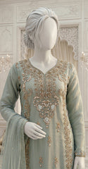 Sehraz | 3 Piece | Stitched Suit | Mint