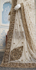 Anaya | 3 Piece | Stitched Suit | Off White