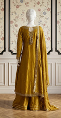 Kinara | 3 Piece | Stitched | Yellow
