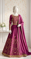 Nayaab | Lehnga | Hot Pink