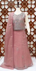 Manal | Lehenga | Blush Pink
