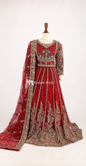 Zenia | Lehenga | Rust