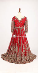 Zenia | Lehenga | Rust