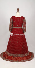 Narmeena | Farshi Lehenga | Rust