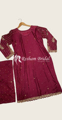 Rosina | 3 Piece | Stitched | Red