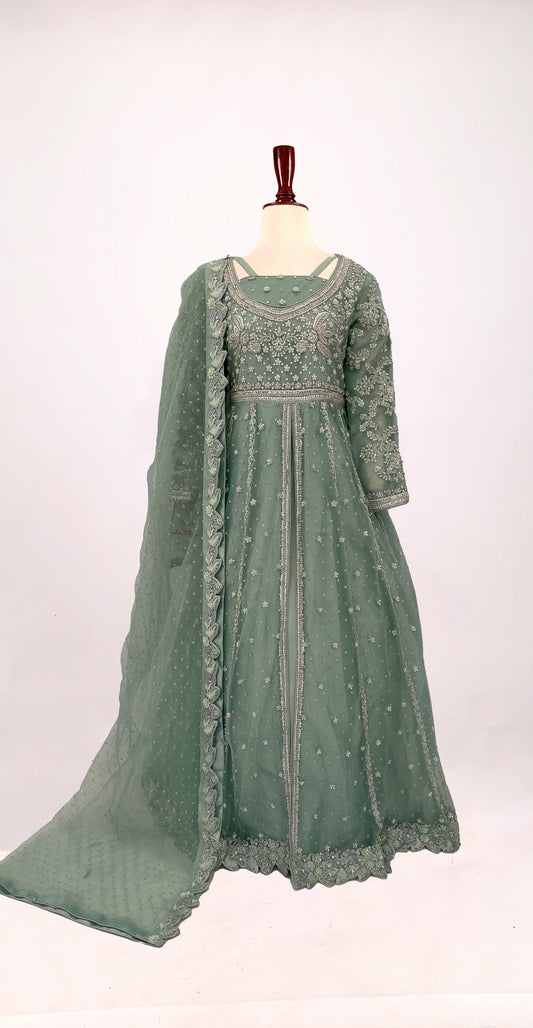 Fariha | Maxi | Pistachio