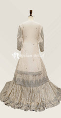 Anya | Nikkah | Farshi Lehenga | Ivory