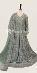 Rukhsaar | Maxi | Pistachio Green