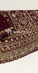 Savana | 3 Piece | Stitched | Maroon