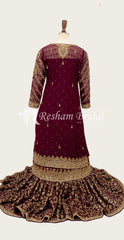 Alvina | Farshi Lehenga | Magenta