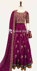 Laila | Lehenga | Magenta