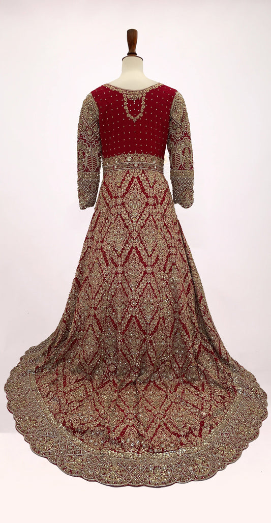 Noureen | Farshi Maxi | Red