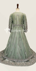 Rukhsaar | Maxi | Pistachio Green