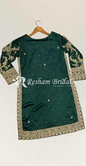Ghazal | 3 Piece | Stitched | Green