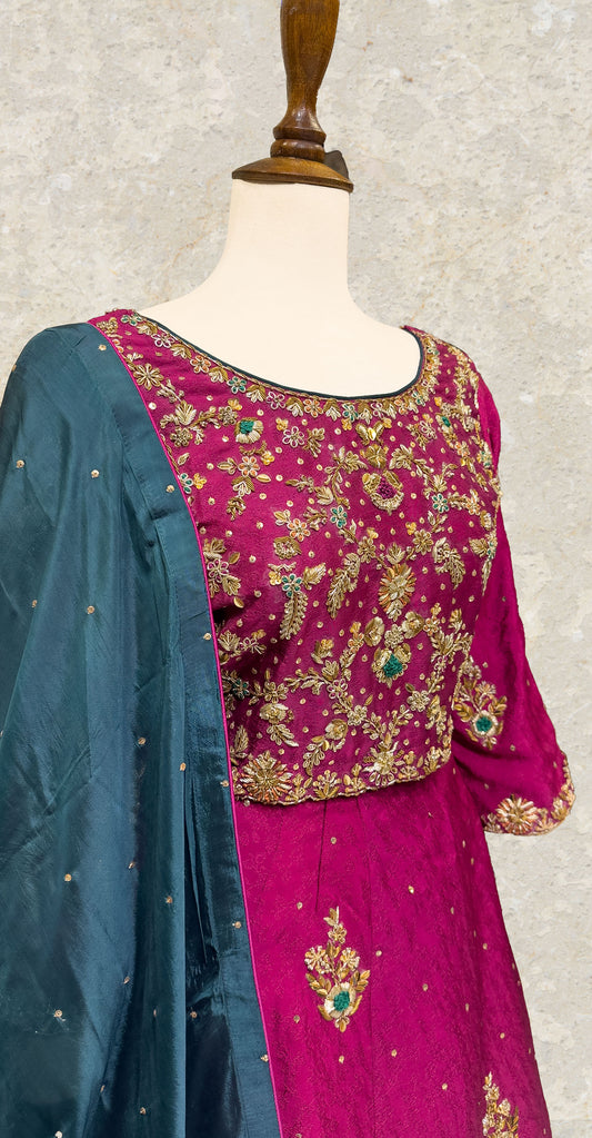 Sapphire  | Lehenga | Hot Pink