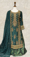 Bahaar | 3 Piece | Stitched | Green