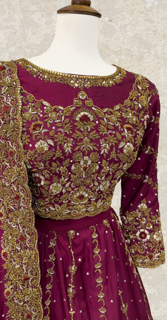 Aashna  | Lehenga | Red