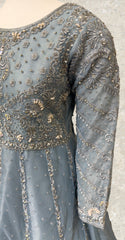 Shanaya | Maxi | Stitched | Ice Blue