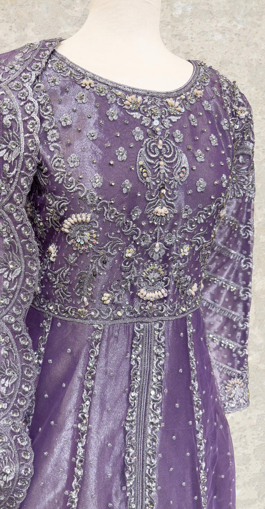 Shanaya | Maxi | Stitched | Lavender