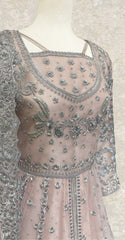 Fariha | Maxi | Stitched | Soft Peach