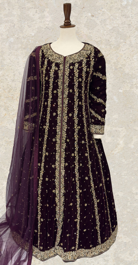 Anshara | Maxi | Maroon