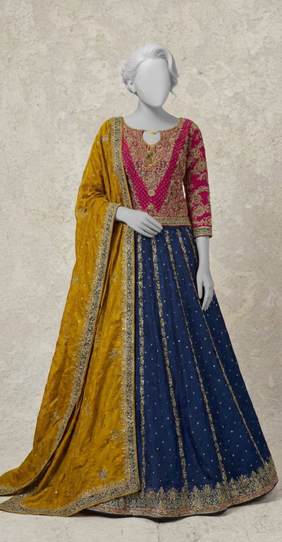 Afrozeh | Lehenga | Multi