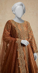 Shanaya | Maxi | Stitched | Rust